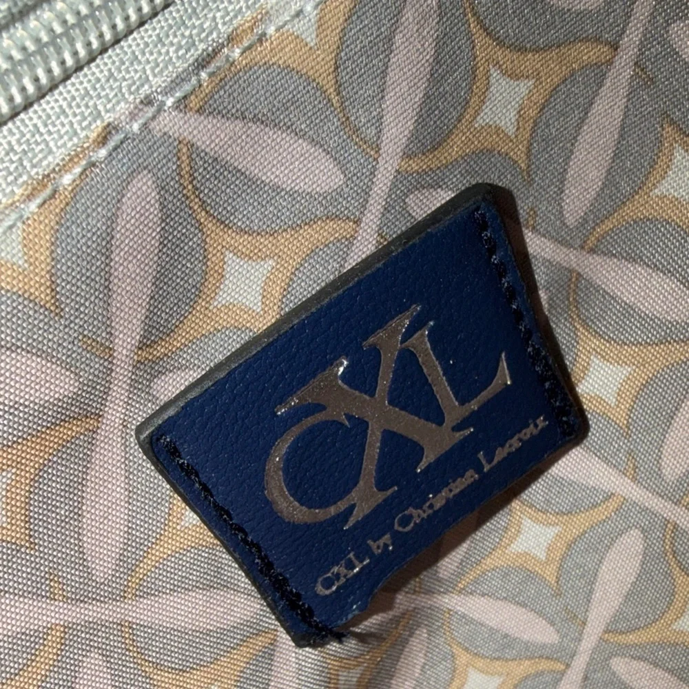 CXL by Christian Lacroix Indigo Denim Mini Backpack with Embroidered Logo